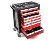 G21 Dílenský vozík  Cooper 7, černo-červený