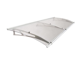 Príslušenstvo pre Bočná stena Scobax Savespot L strieborná / opál, 167 x 62 cm