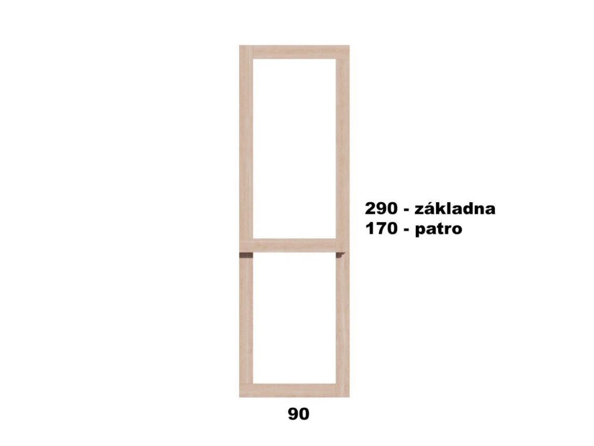 Emelt ágyás Česká Manufaktura Typ 1