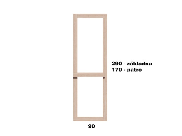 Emelt ágyás Česká Manufaktura Typ 1