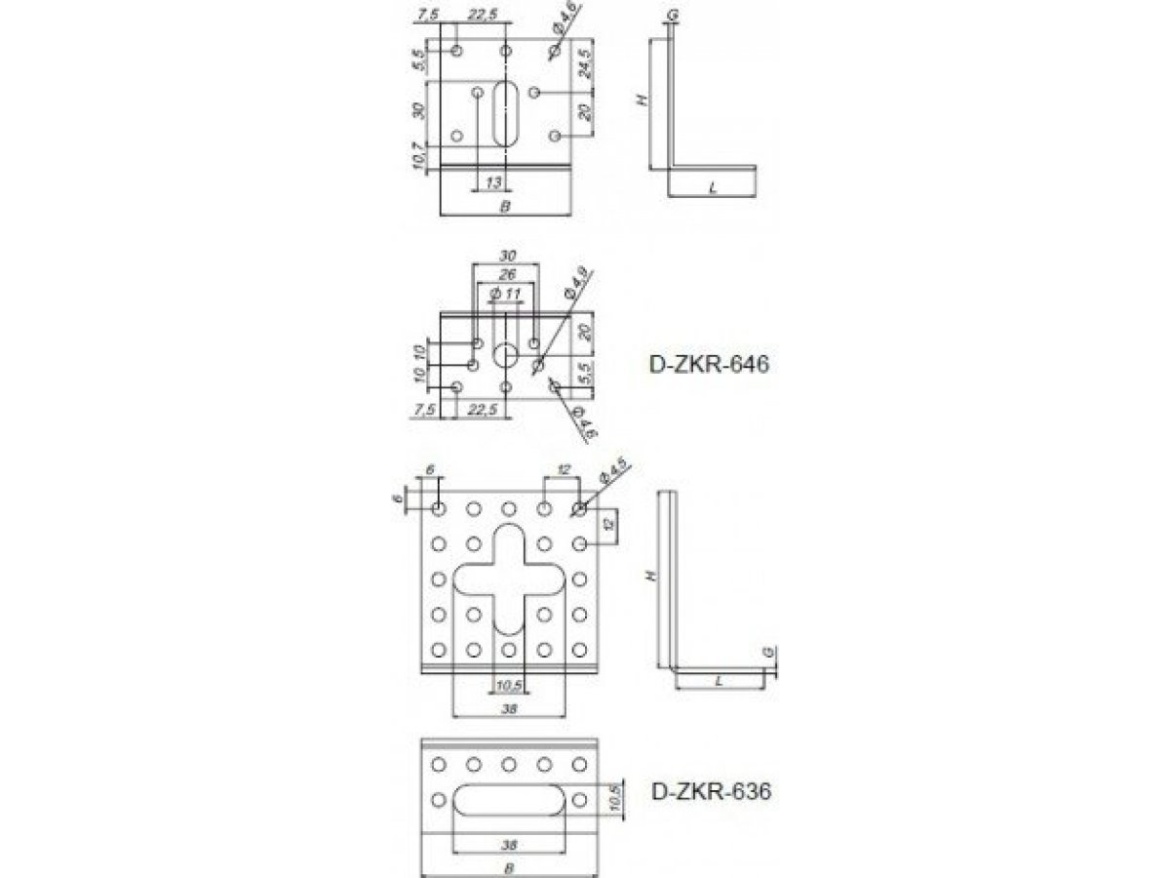 Regulovaný úhelník Koelner D-ZKR
