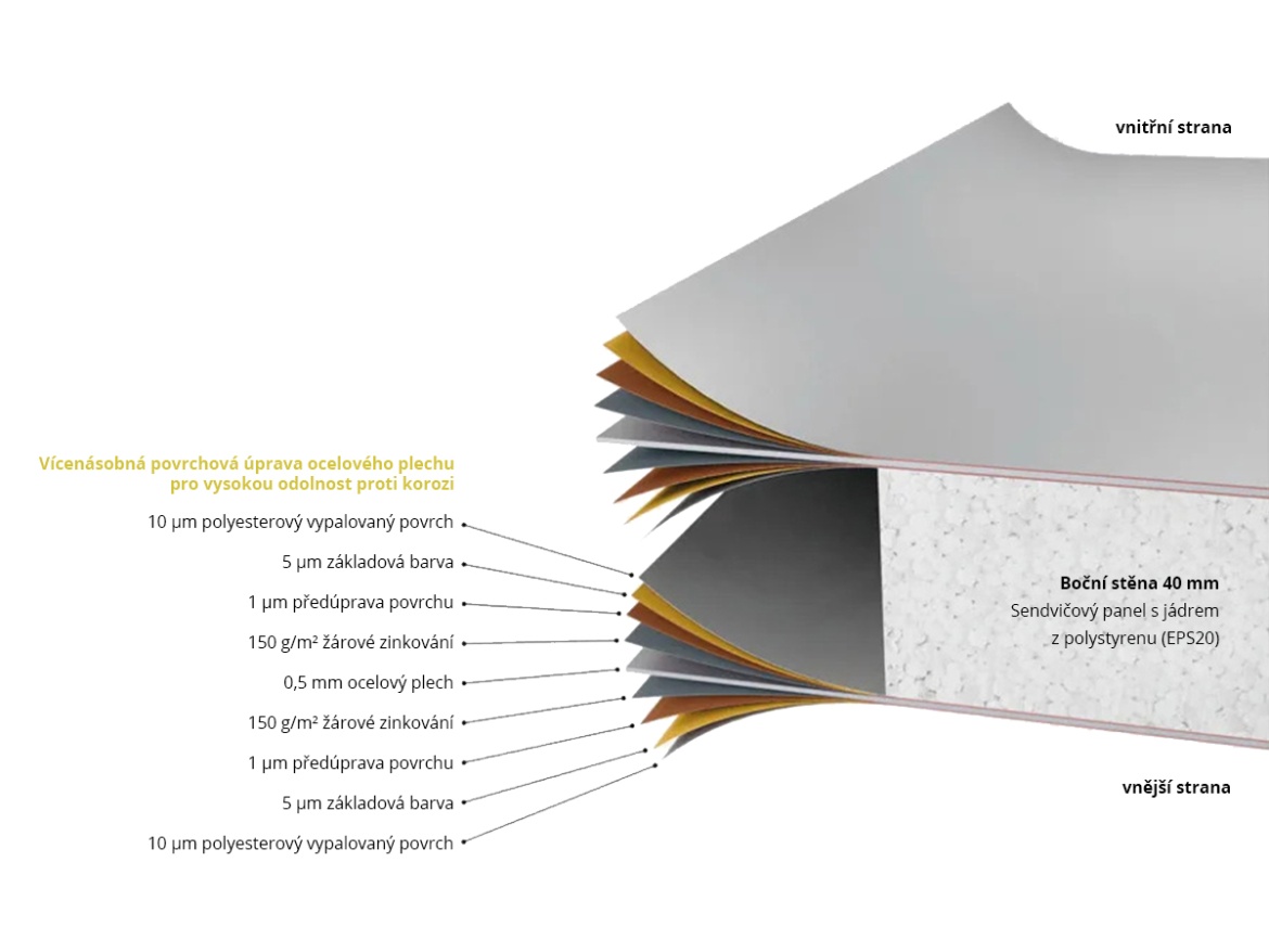 Plechový zahradní domek Biohort CasaNova