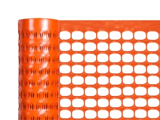Építési hálózatok –  Výstražná síť pro ohrazení stavenišť 1,2 x 50 m , oranžová