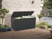 Keter Keter Marvel Plus - zahradní úložný box 270 L - 116,7 x 44,7 x 57 cm - grafitový