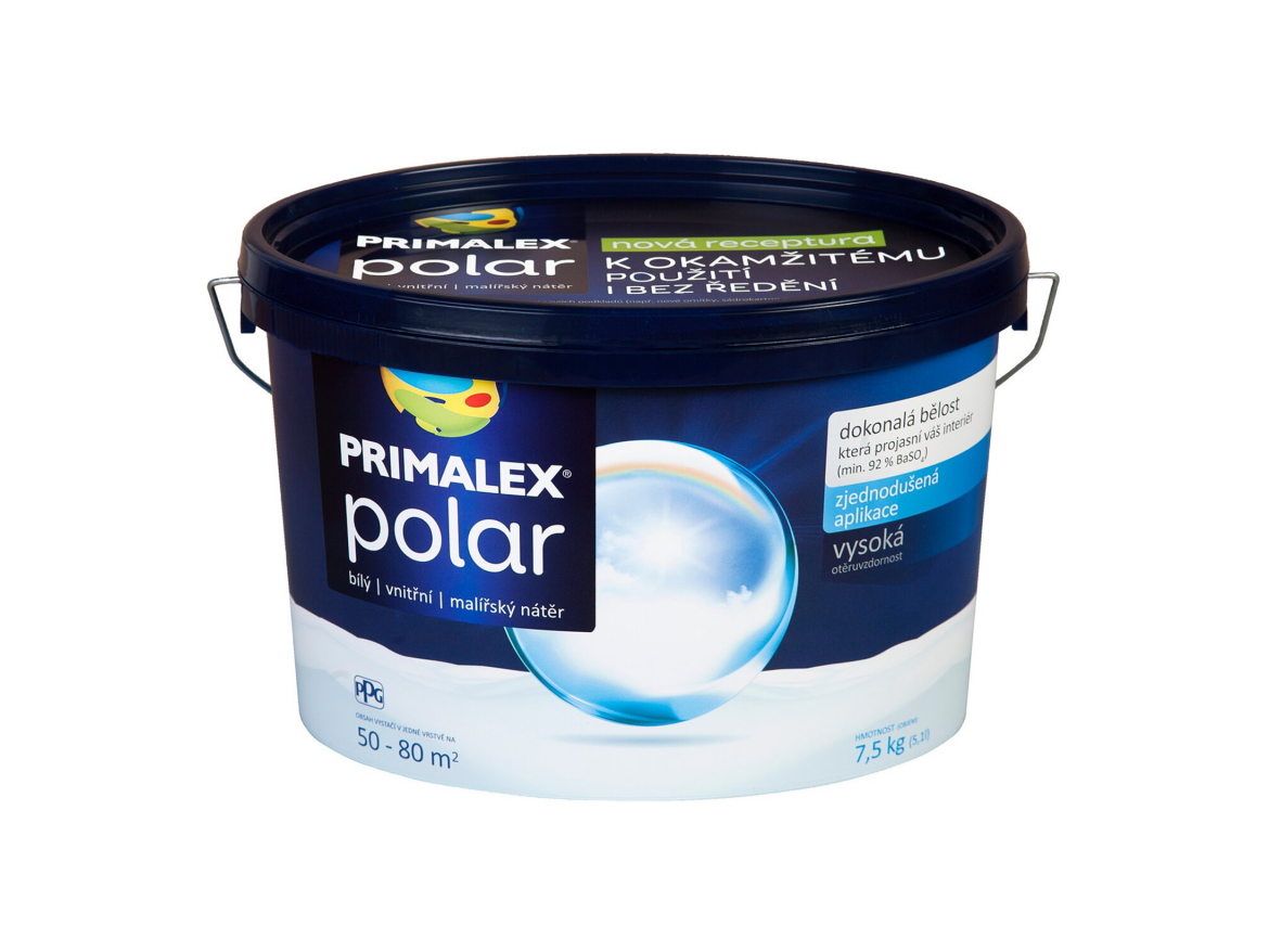 Pokojová barva Primalex Polar