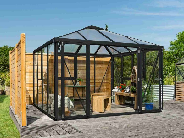 Klasický skleník z polykarbonátu Vitavia Fortuna