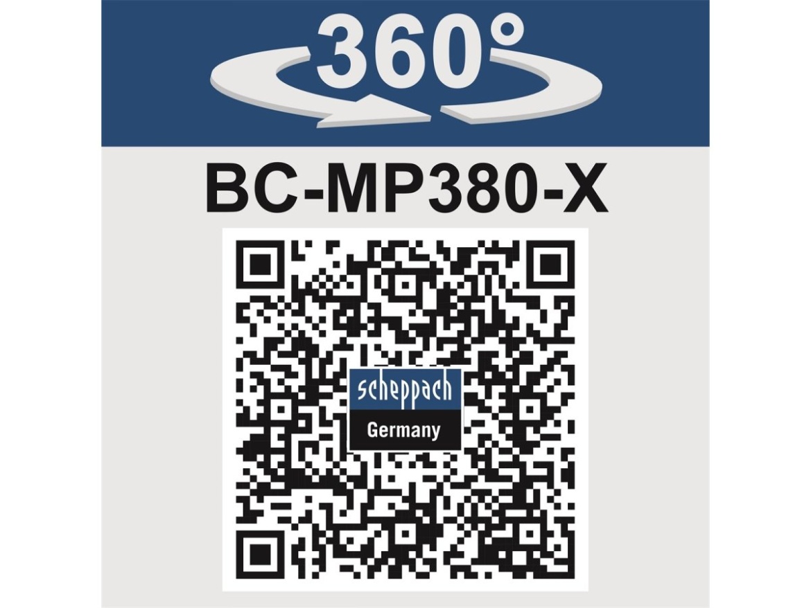 Akkus fűnyíró Scheppach BC-MP380-X-SET XL2