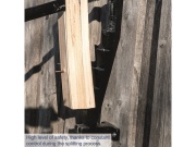 Scheppach Nástěnný nůž na třísky