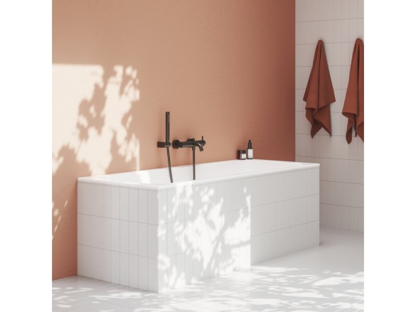 Ravak ES 022.60RGB Vaňová nástenná batéria bez sprchového setu, Rose Gold Brushed