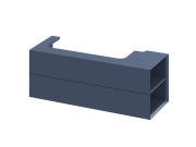 Ravak SD Lite 120 P skříňka pod umyvadlo černá matná