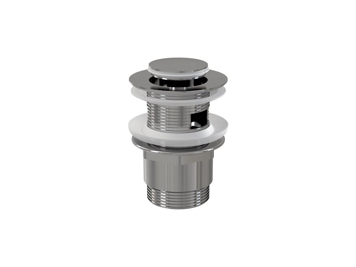 Alcadrain Umyvadlová výpusť 5/4", chrom, click-clacki, malá zátka,  A39