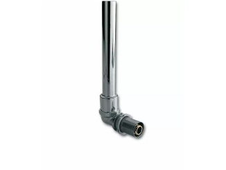 Fitingy –  IVAR CS Lisovací koleno připojovací Press d 16 × 15, délka 165 mm, IVAR.PT 5715, 511015