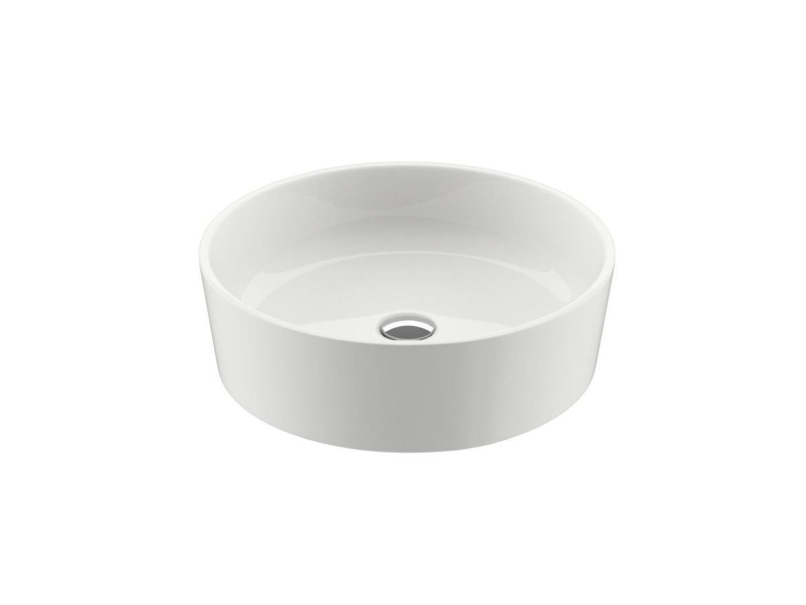 Ravak Umyvadlo Moon 1, bez otvoru pro baterii, bez přepadu