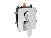 Novaservis Vanová baterie Metalia 57, chrom, podomítková, s příslušenstvím,  BOX57052RX,0