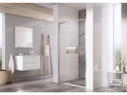 Ravak PDOP2 120, čierna+transparent