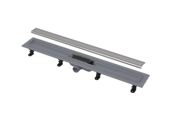 Alcadrain Sprchový odtokový žlab APZ9 SIMPLE 550 mm,