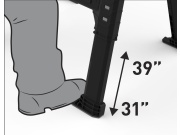 Keter Koza  ROC Pro Gear Lumber Jack Sawhorse