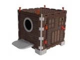 Scobax Ptačí hnízdo Leganest, 22x22x26 cm – Flexibilní domov pro ptáky i menší domácí mazlíčky
