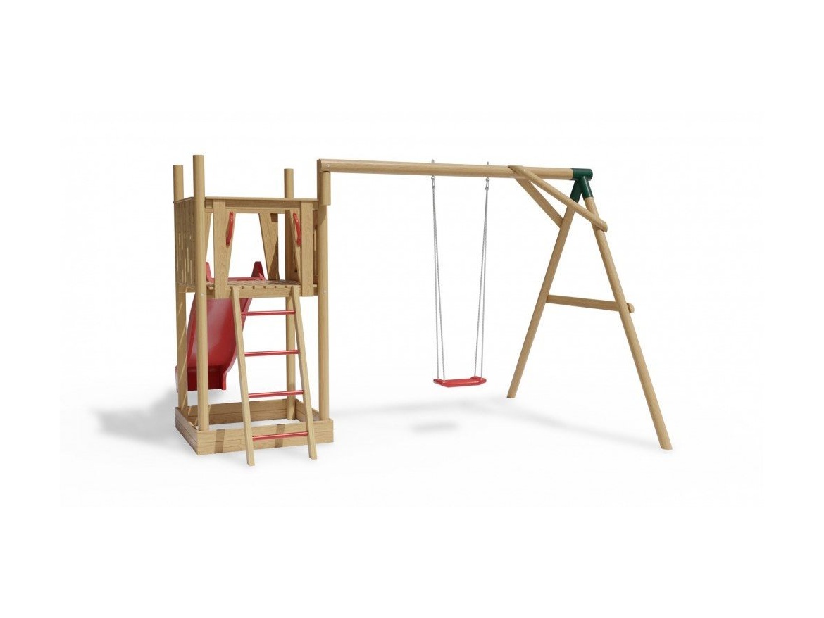 Gyermekeknek játszótér a kertben Česká Manufaktura Natur