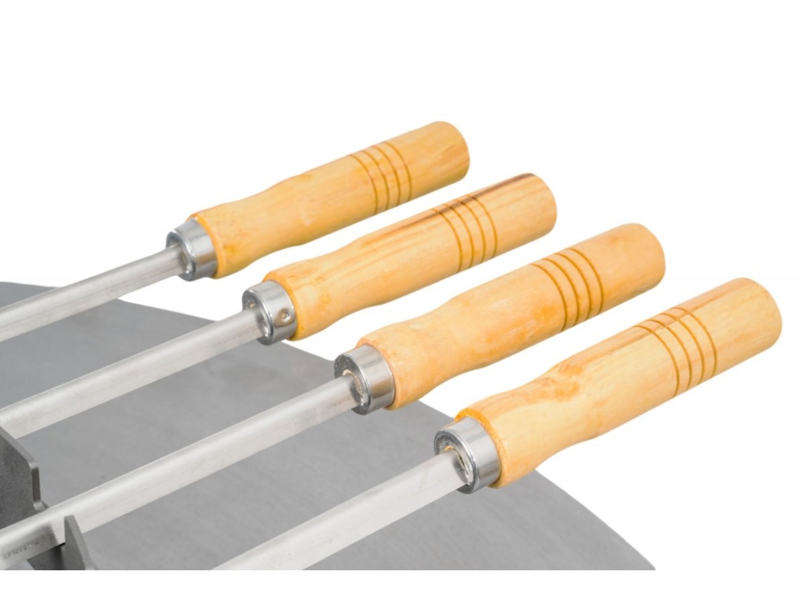 G21 Grilovací nářadí  jehly na špíz pro grily Montana a Oregon, 4 ks