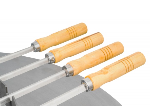 G21 Grilovací nářadí  jehly na špíz pro grily Montana a Oregon, 4 ks