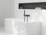 Ravak 611.20BLM Držák sprchy, polohovatelný, Black Matt