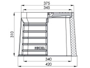Hydrantový poklop Heckl Lentus