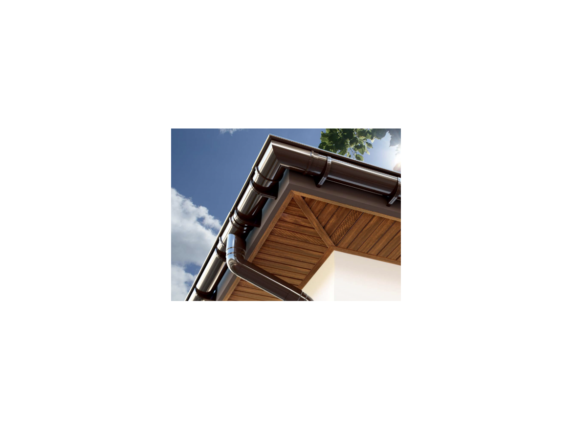 Covernit Plastový okapový kotlík PVC 100 / 63 mm