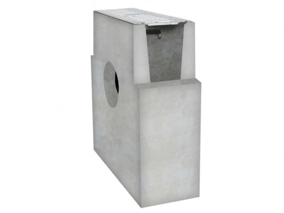 Vpusť Gutta A15  (pozinkovaná mříž)