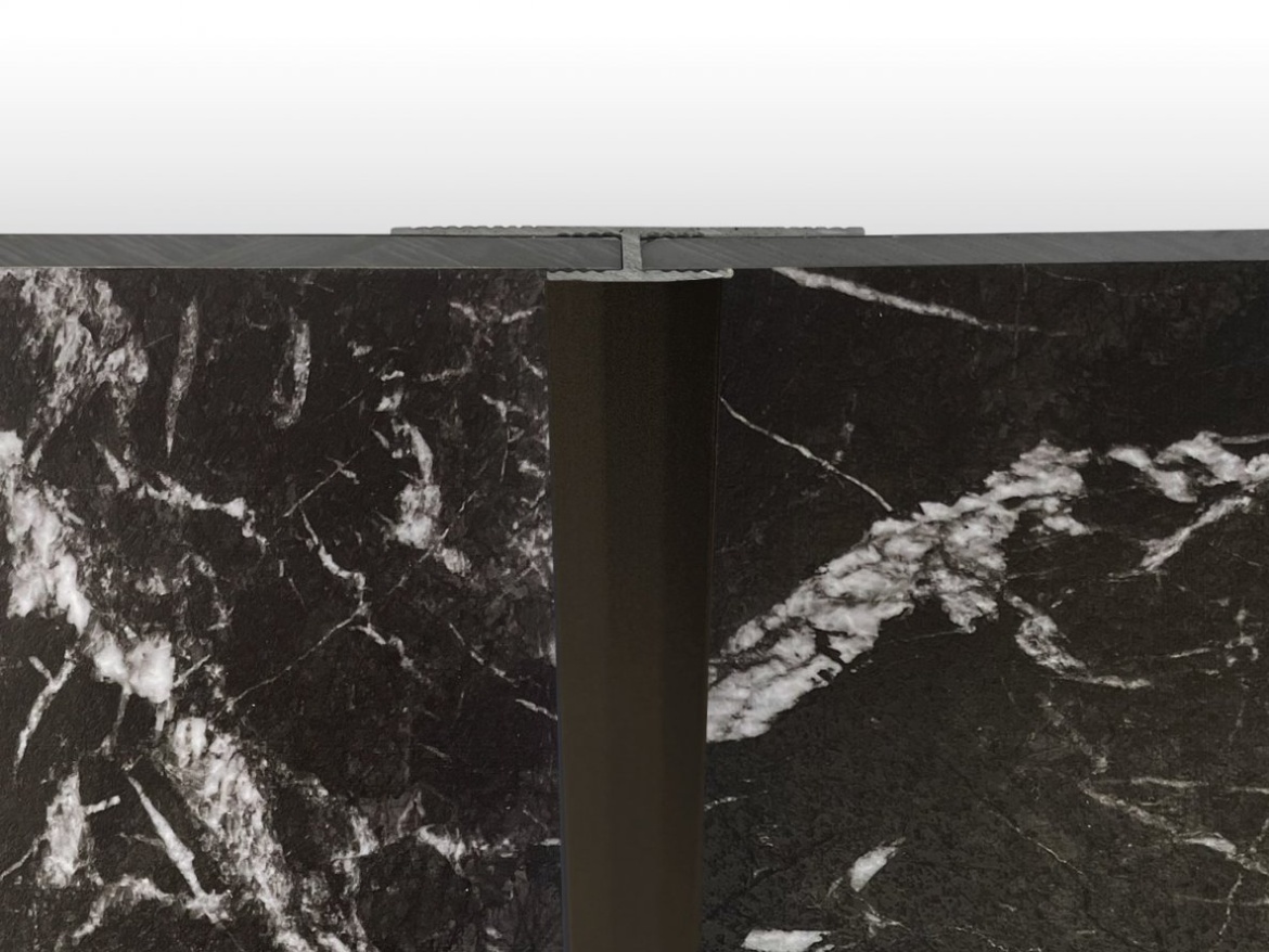 Kronospan Rocko hliníkový T profil