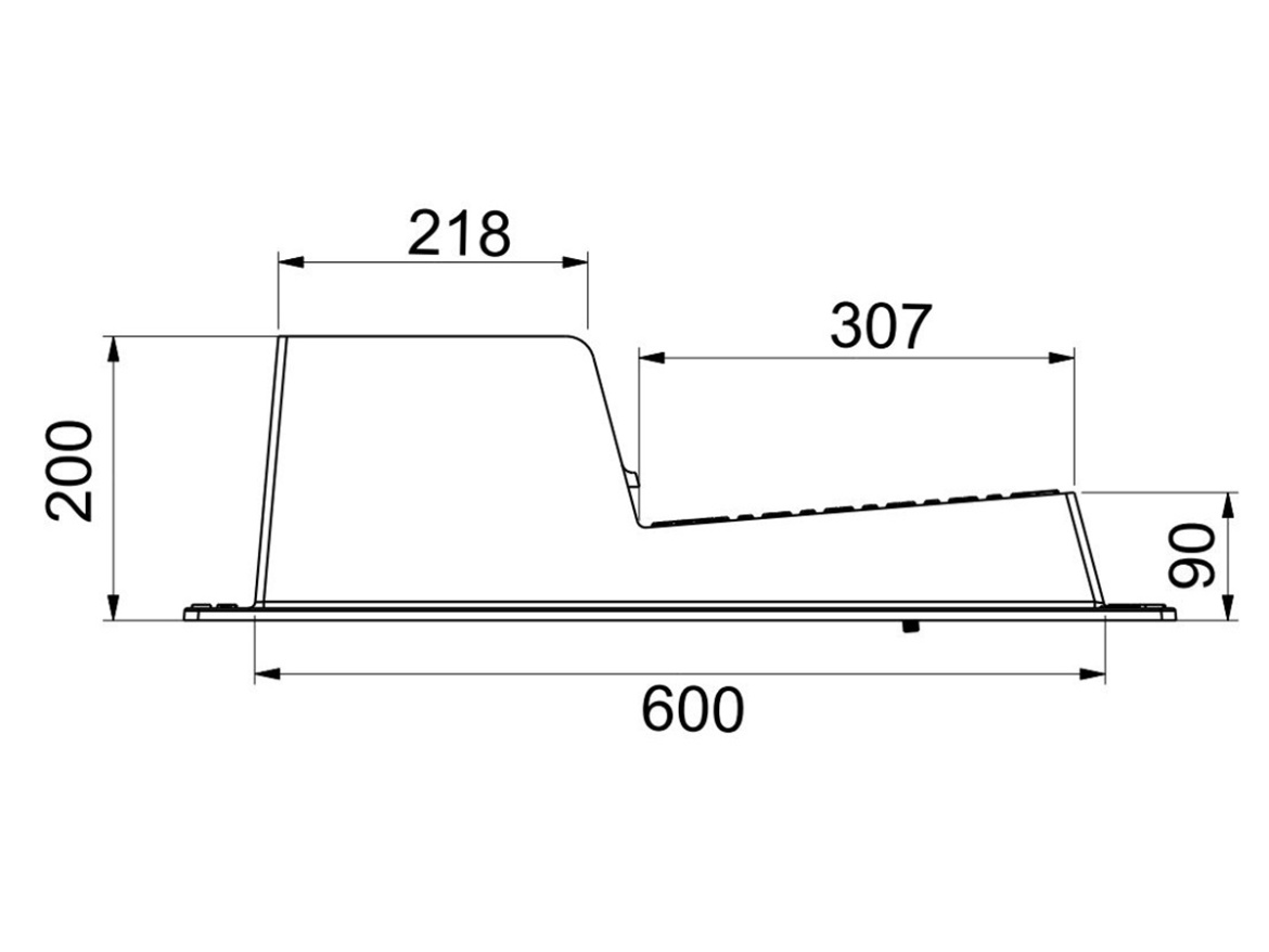 Litinová mříž Gabex Aquamax C250