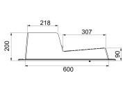 Litinová mříž Gabex Aquamax C250