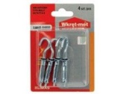 Hm. tágulásos acél. gipszkartonhoz. mennyezettel. 4x32-es molly bliszteres akasztó Klimas Wkręt-met HMOŽDINKA DO SÁDROKARTONU OCELOVÁ - BLISTR