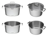 G21 Hrnec  Gourmet Magic s cedníkem 28 cm s poklicí nerez