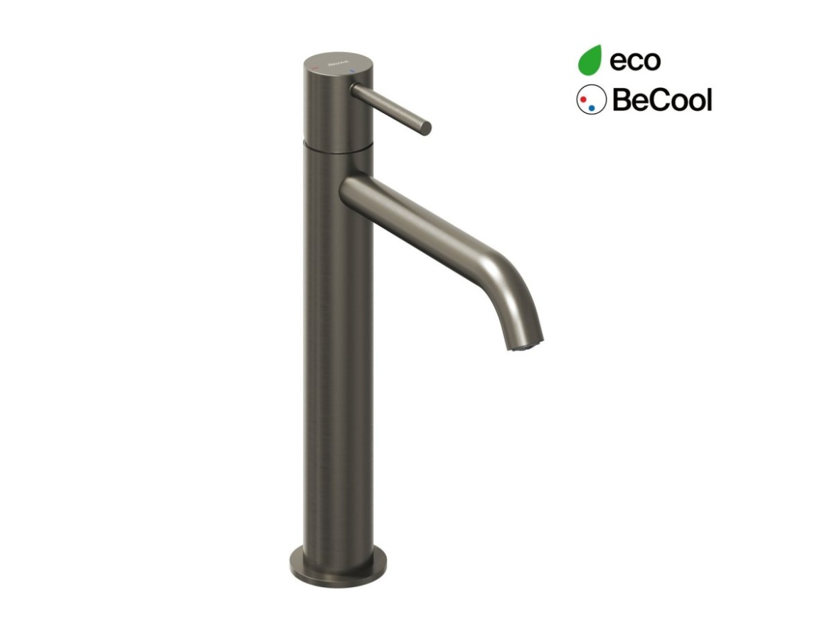Ravak ES 014.11WV Umyvadlová stojánková baterie BeCool 250 mm bez výpusti, White Velvet
