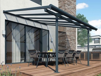 Příslušenství pro Krycí zástěna Scobax krémová, 3,0 x 3,0 m