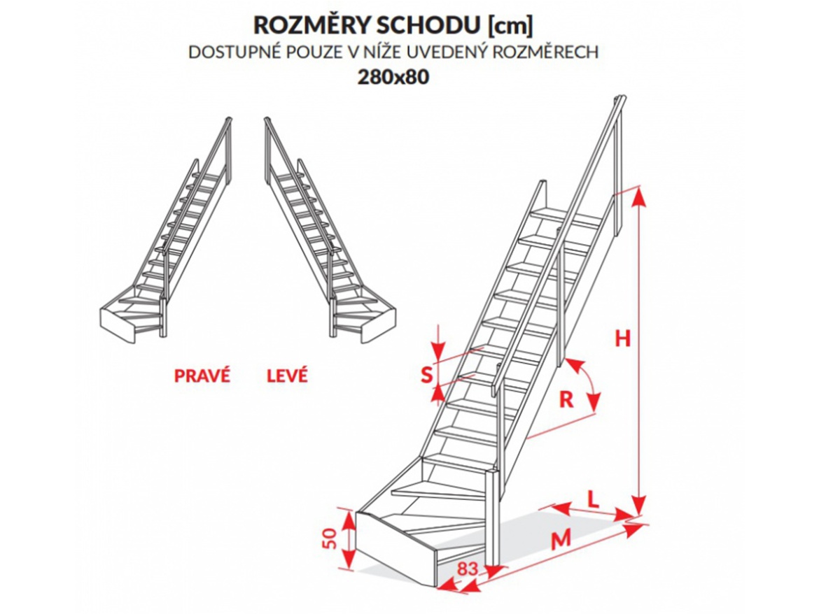 Schodiště schody Oman Turn
