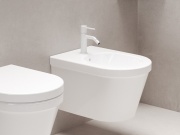 Ravak ES 056.00CR Bidetová stojánková baterie 154 mm bez výpusti, chrom