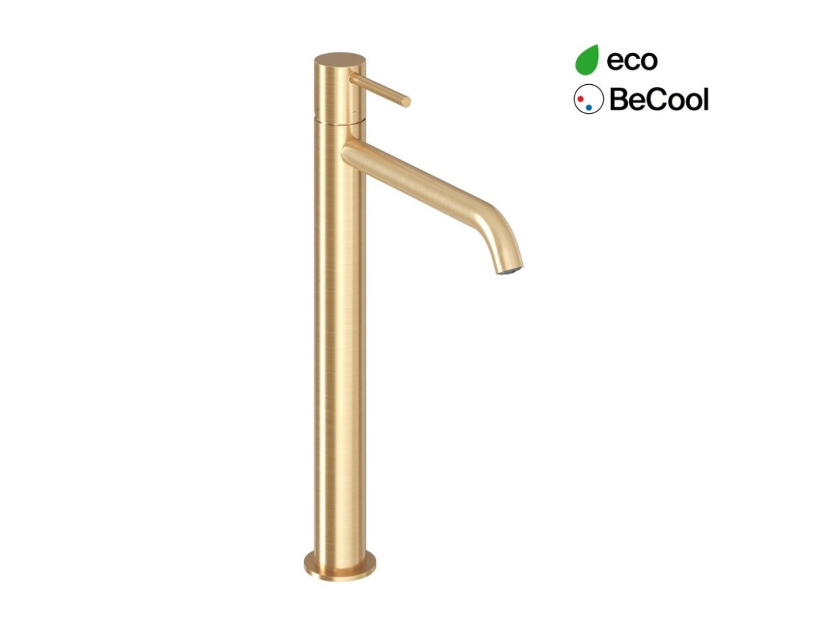 Ravak ES 015.01CR Umyvadlová stojánková baterie BeCool 340 mm bez výpusti, chrom