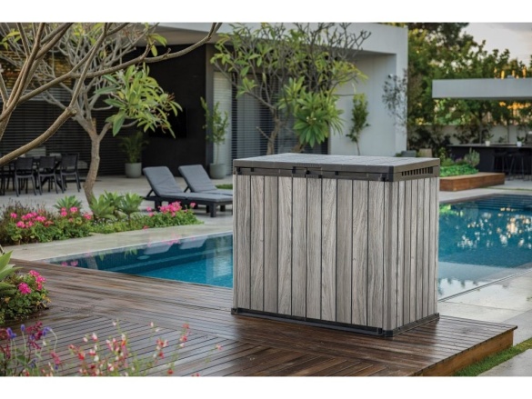 Keter Zahradní úložná skříň Keter DECO SIO DARWIN 1 150 L - storm grey / šedá