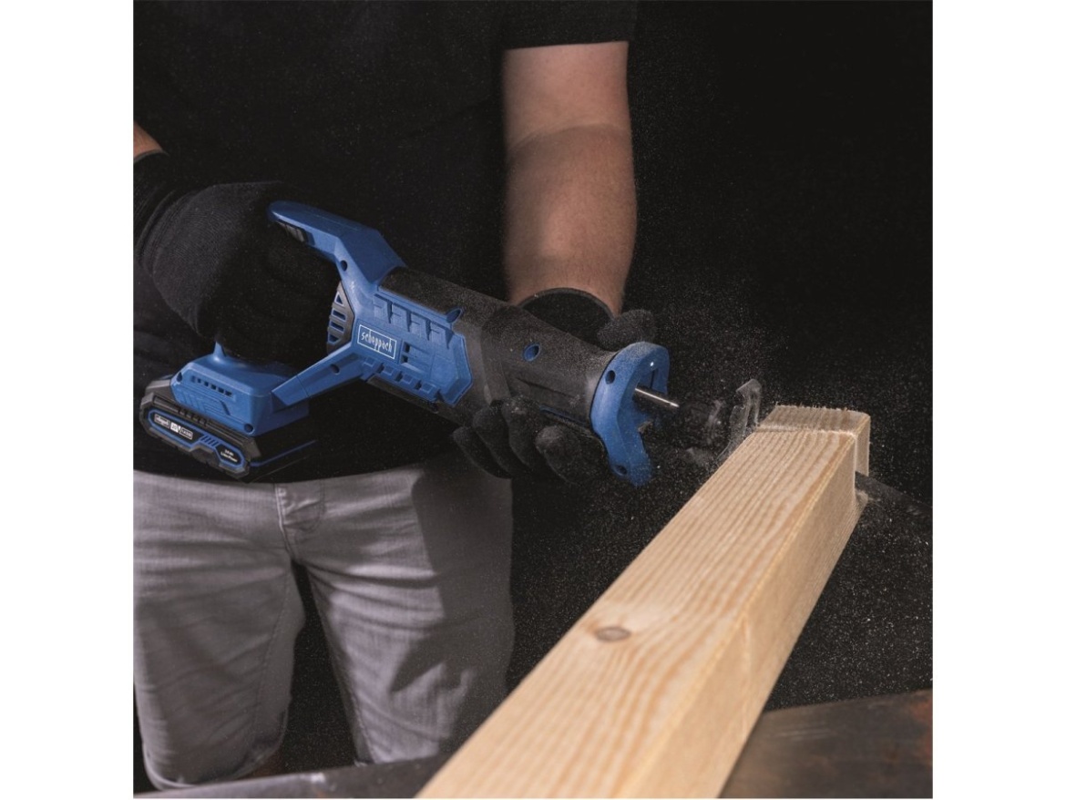 20 V IXES aku chvostová píla (bez batérie a nabíjačky) Scheppach BC-RS250-X