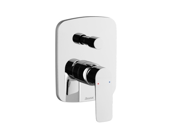 Ravak CL 065.00CR.O2.RB070 Podomietková batéria 2-cestná pre R-box, chróm