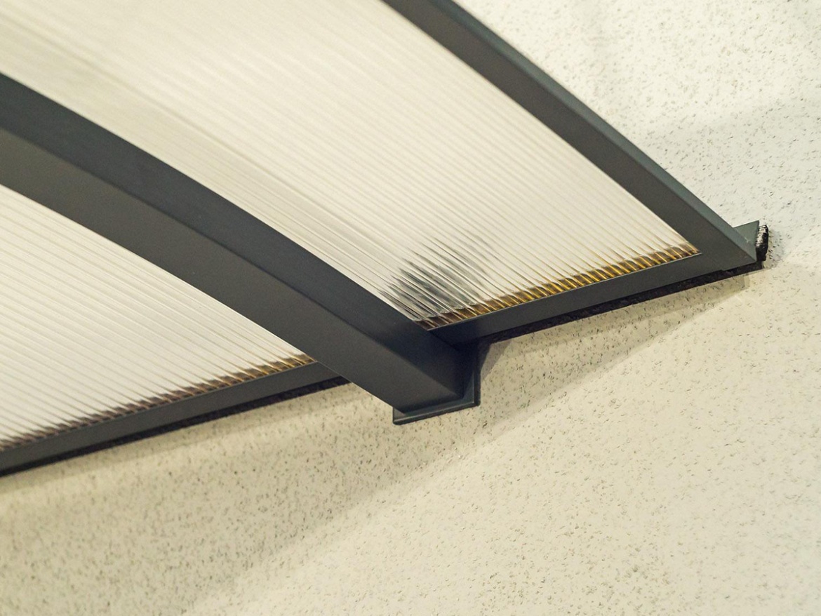 Vchodová stříška Lanit Plast Turkus