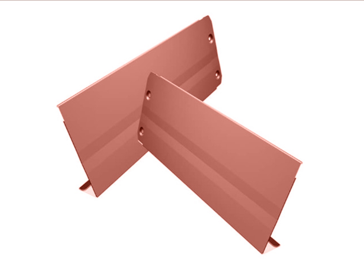 Závětrná lišta modulová spodní Budmat Drift L/P