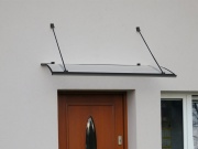 Vchodová strieška Lanit Plast Turkus