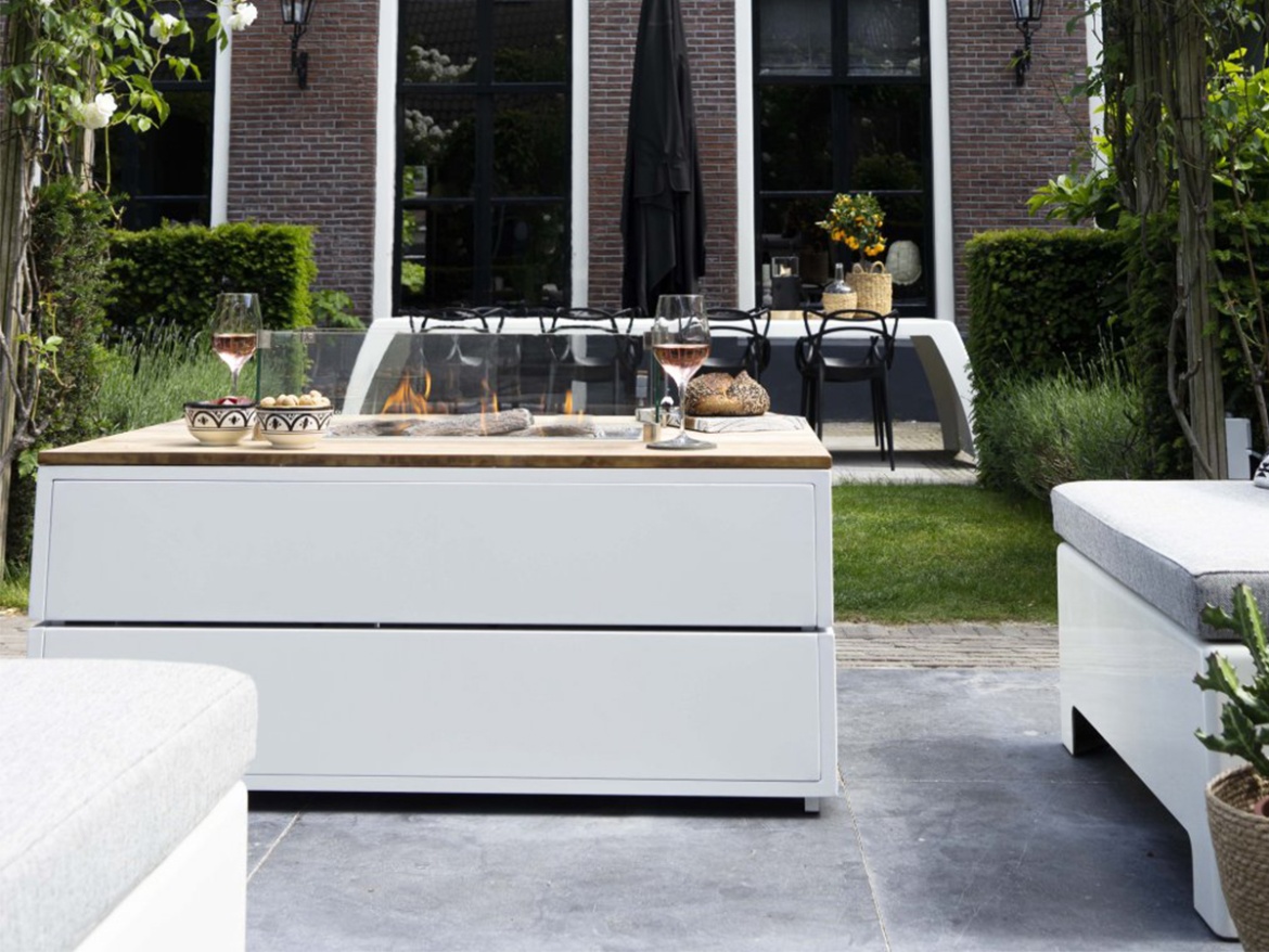 Stůl s plynovým ohništěm COSI Cosipure 100