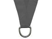 Stínící plachta COMO čtvercová antracitová 3,6x3,6m