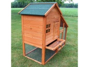 Scobax Dřevěná králíkárna nebo kurník ALBERTA, 1402x660x1200mm