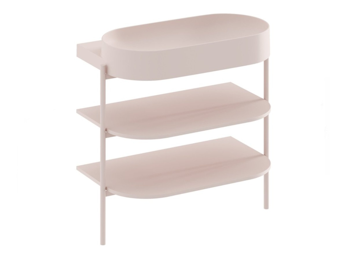 Ravak Konstrukce pod umyvadlo CS Yard 80, Smoke Grey