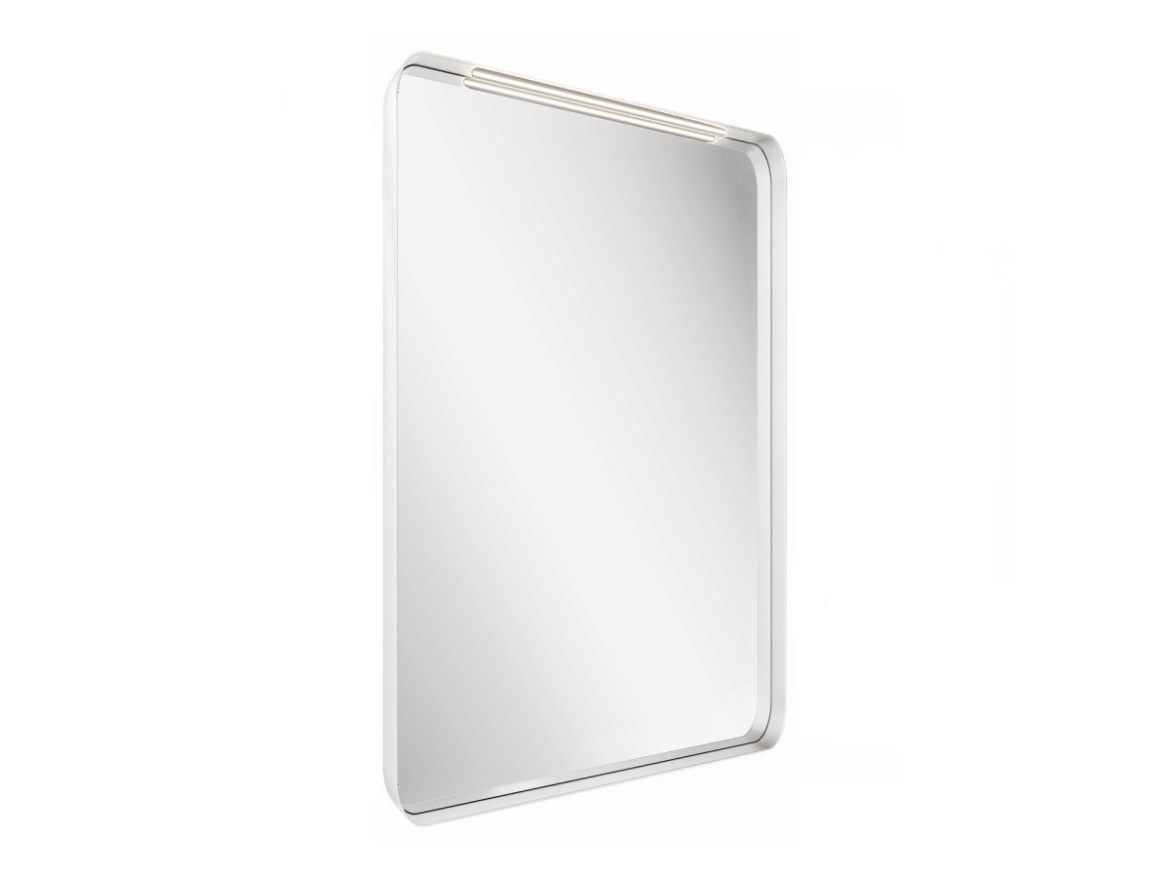 Ravak Zrcadlo Strip 80x70 s osvětlením, černá